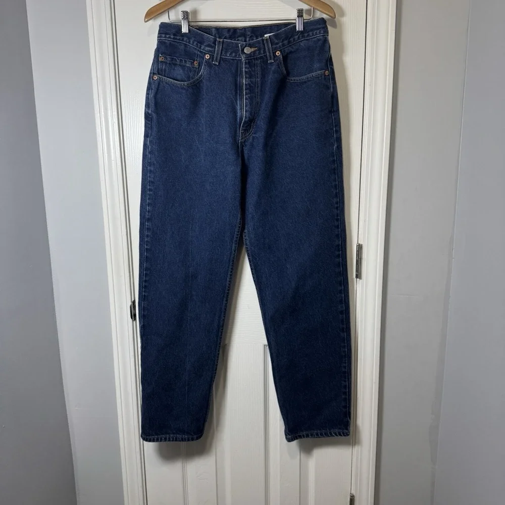 Levi's 550‎ Relaxed Fit Jeans Mens W34 L32 Blue Denim Vintage